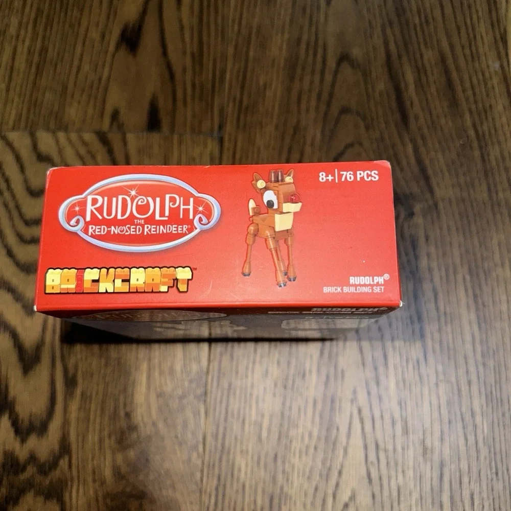 BRICKCRAFT RUDOLPH THE RED-NOSED REINDEER / RUDOLPH BRICK‎ BUILDING SET-76 PCS